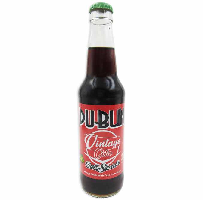 Dublin Vintage Cola - 12 oz Glass Bottle - Cane Sugar Craft Soda