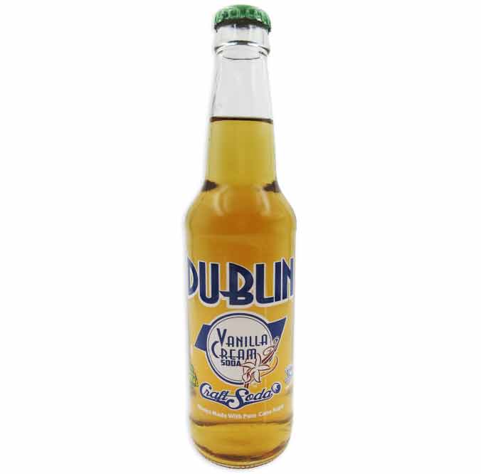 Dublin Vanilla Cream Soda - 12 oz Glass Bottle - Cane Sugar Craft Soda