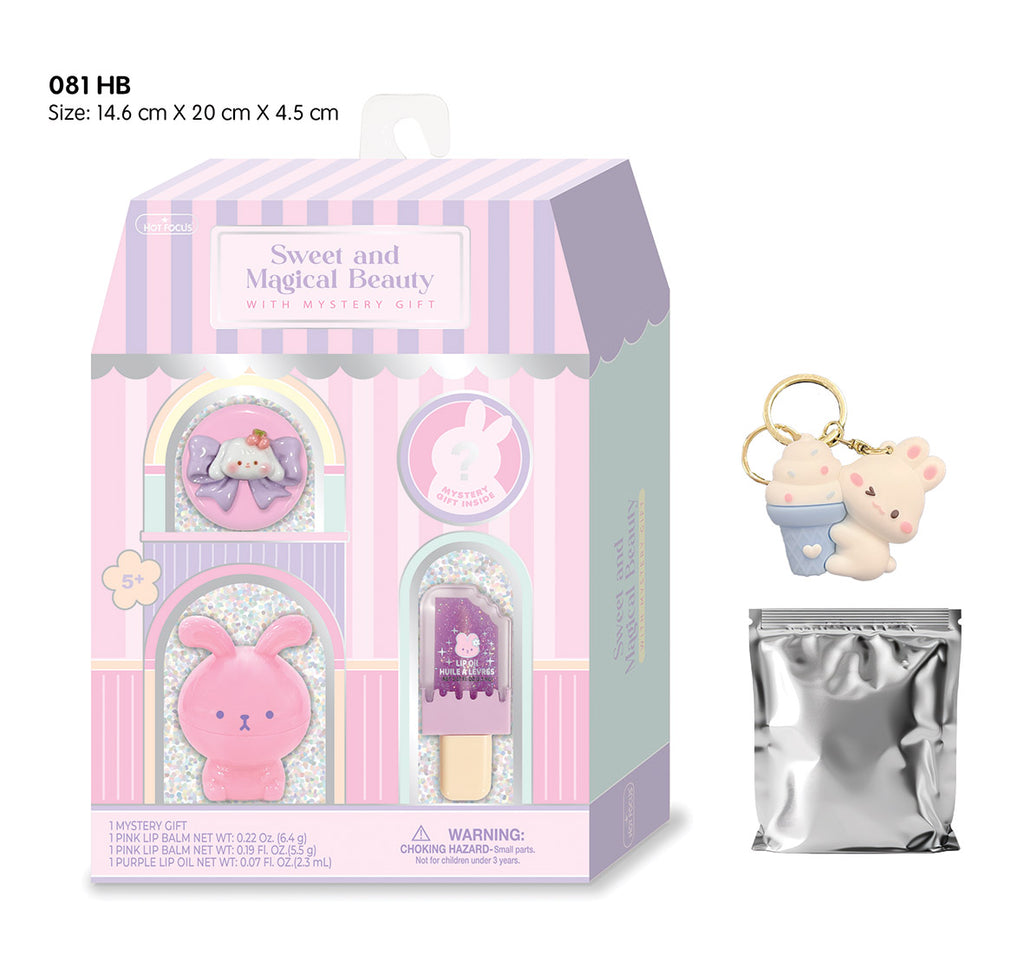 Hot Focus Sweet and Magical Beauty Set Happy Bunny Girls Beauty