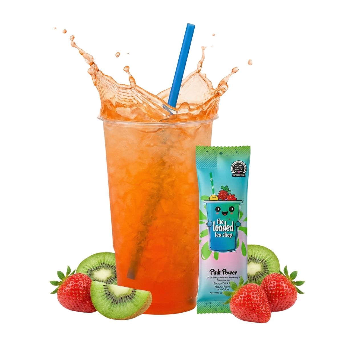 Loaded Tea Packet Pink Power - Main