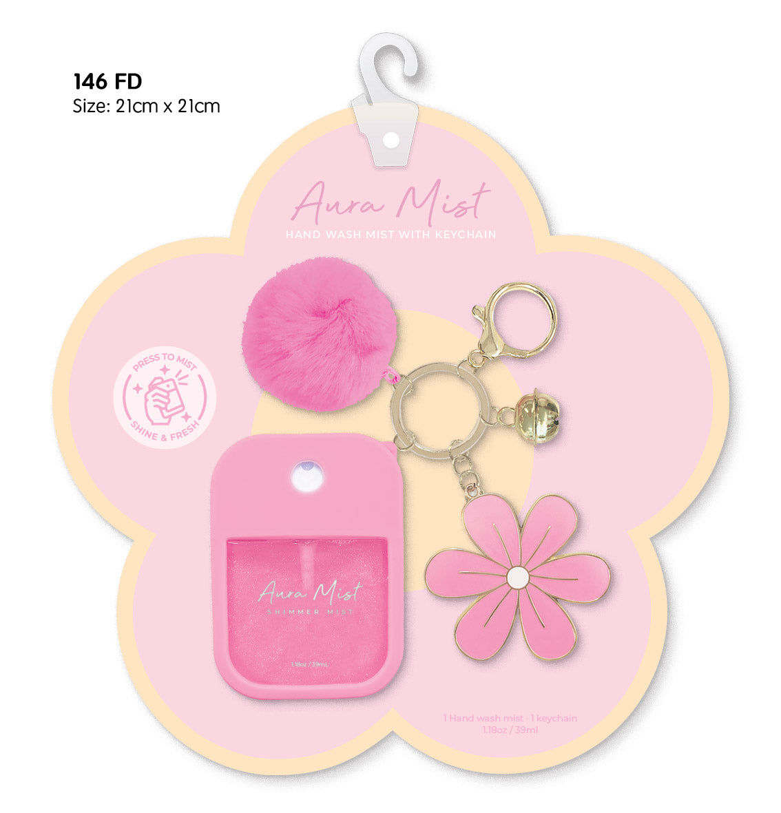 Hot Focus Aura Mist body spray Flower Dream girls fashion accessory floral
