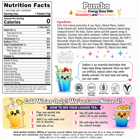 Loaded Tea Packet Pumba - Image 6