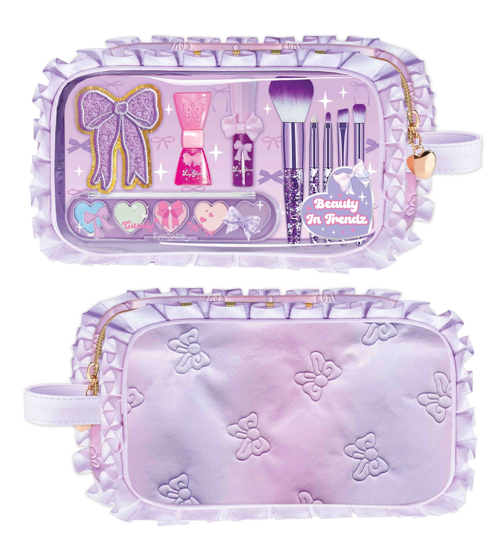 Hot Focus Beauty in Trendz Set Bowtiful girls play beauty kit bow