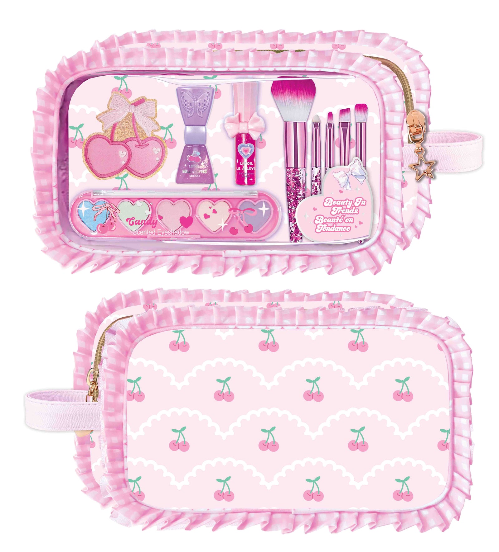 Hot Focus Beauty in Trendz Set Cherry girls play beauty kit