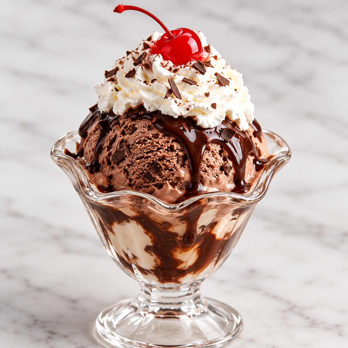 Single Dip Sundae — Stensland Ice Cream with Toppings | Blazing Dealz Viborg SD