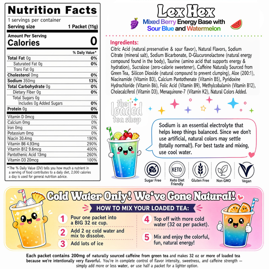 Loaded Tea Packet Lex Hex - Image 6