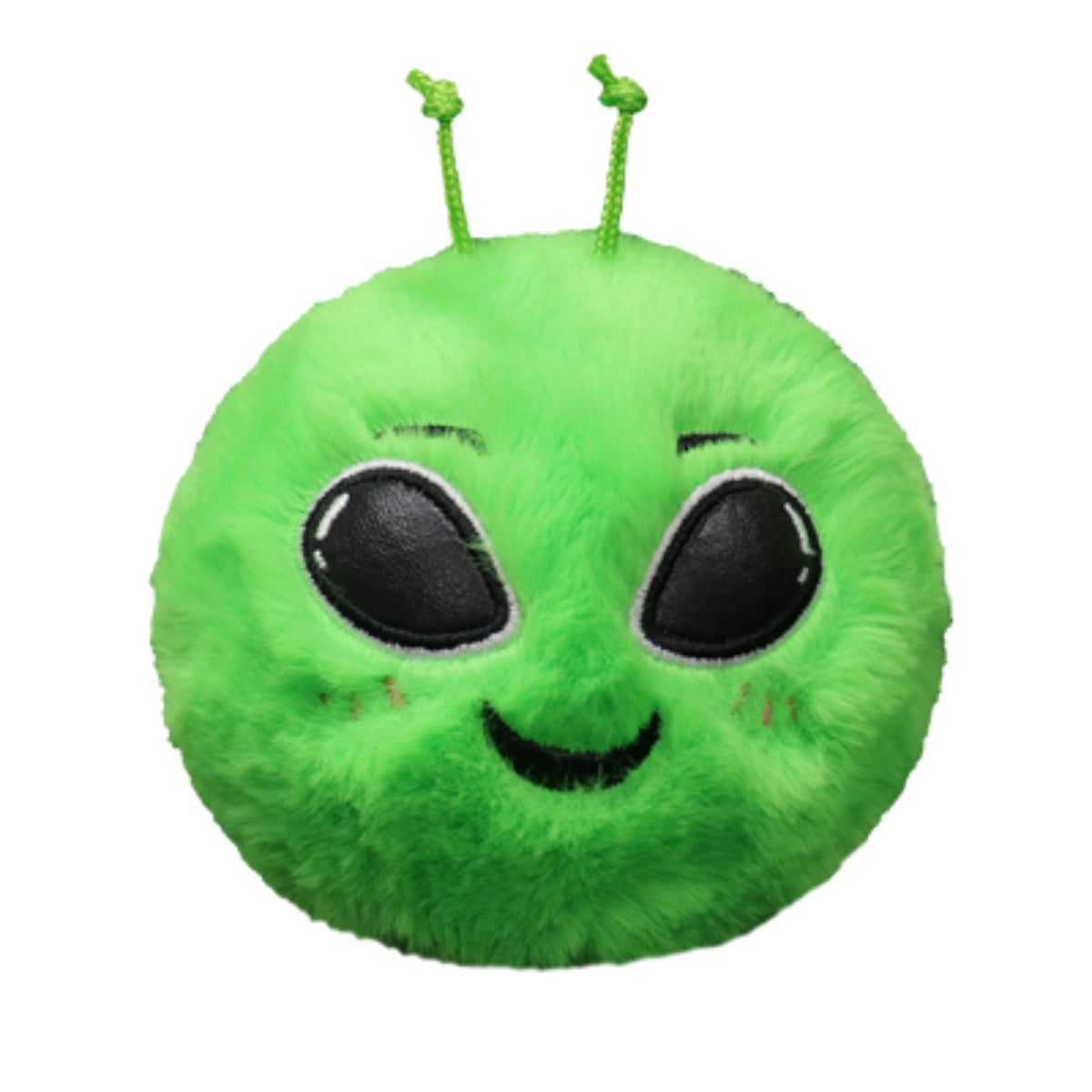 Ty Beanie Bouncer Sebastian - Green Alien Plush Toy