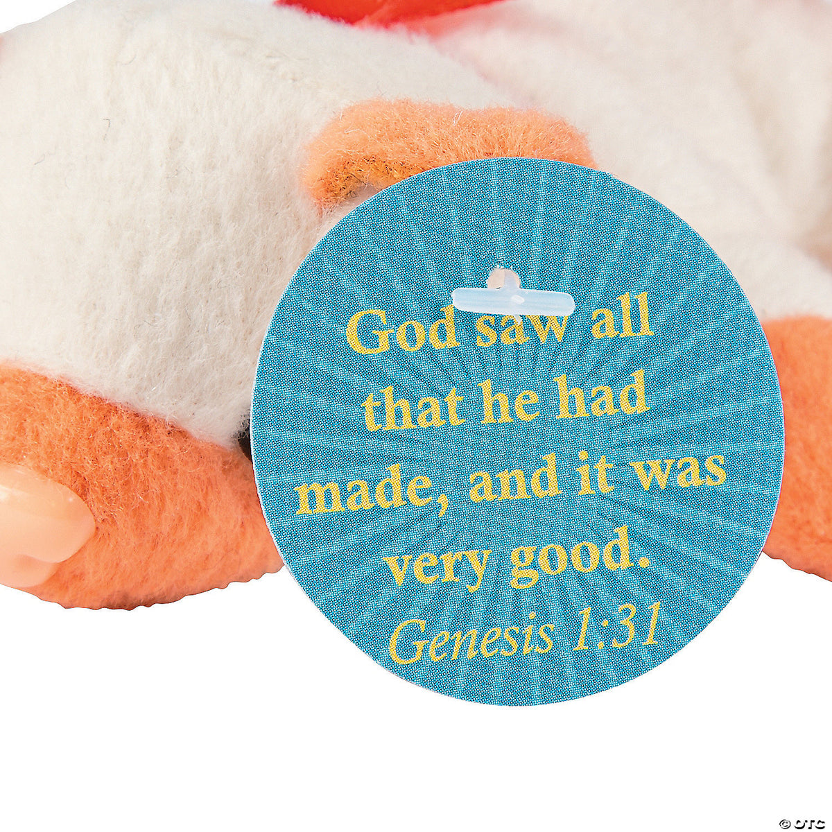3" Mini Bible Verse Stuffed Animal Assorted style (Assorted Styles, 1 Piece)