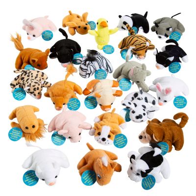 3" Mini Bible Verse Stuffed Animal Assorted style (Assorted Styles, 1 Piece)