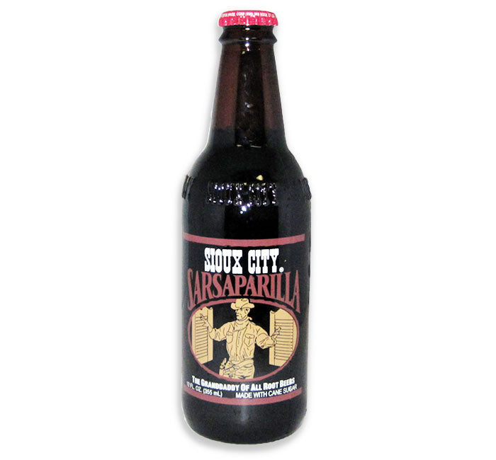 Sioux City Sarsaparilla Soda - 12 oz