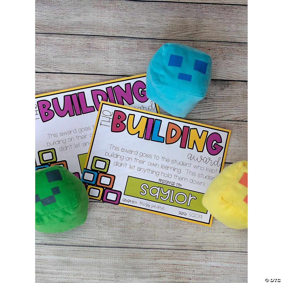 4" Mini Stuffed Pixel Pals (Assorted Styles, 1 Piece)