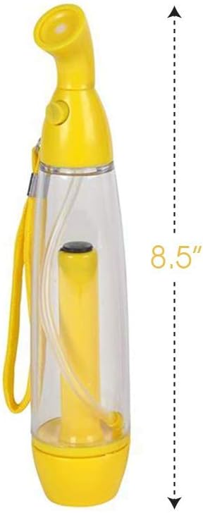 Pump Mister Cooling Spray Bottles with Carrying Loop - Portable Misting Sprayers for Camping, Outdoor Patio, Hiking