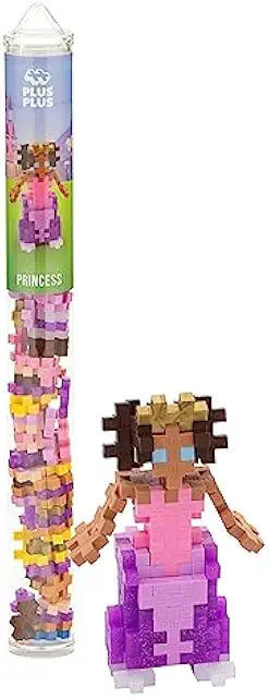 Plus-Plus 3D building block Princess mini maker tube 70 interlocking pieces STEM toy