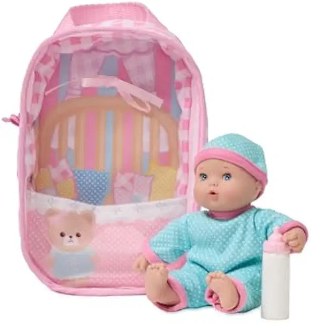Madame Alexander 8 inch Take Along Cuties Baby Doll Pink