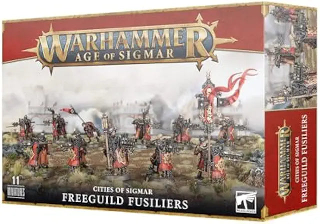 Cities of Sigmar: Freeguild Fusiliers - Warhammer Age of Sigmar Miniature Kit