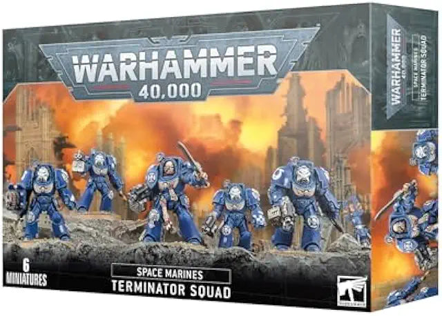 Space Marines: Terminator Squad - Warhammer 40,000 Miniature Kit (2023 Edition)