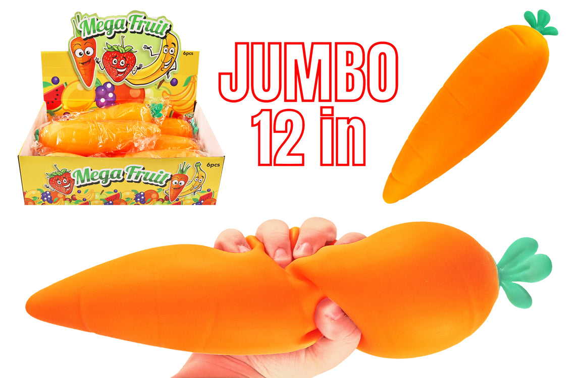Carrot Squishy - Jumbo 12"