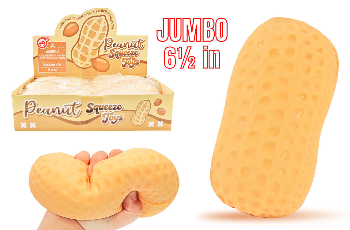 Peanut Squishy - Jumbo 6.5"