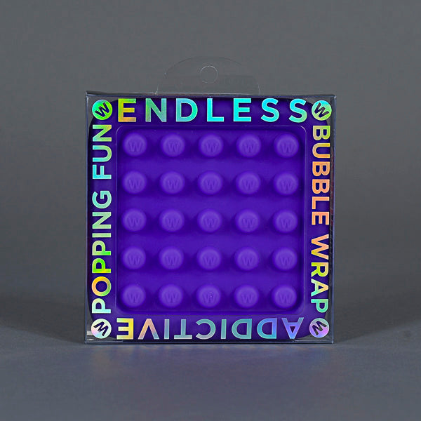 Watchitude Endless Bubble Wrap Fidget Toy reusable pop it stress relief