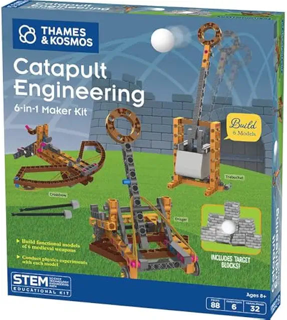 Thames & Kosmos Catapult Engineering STEM Maker Kit - 6 Models