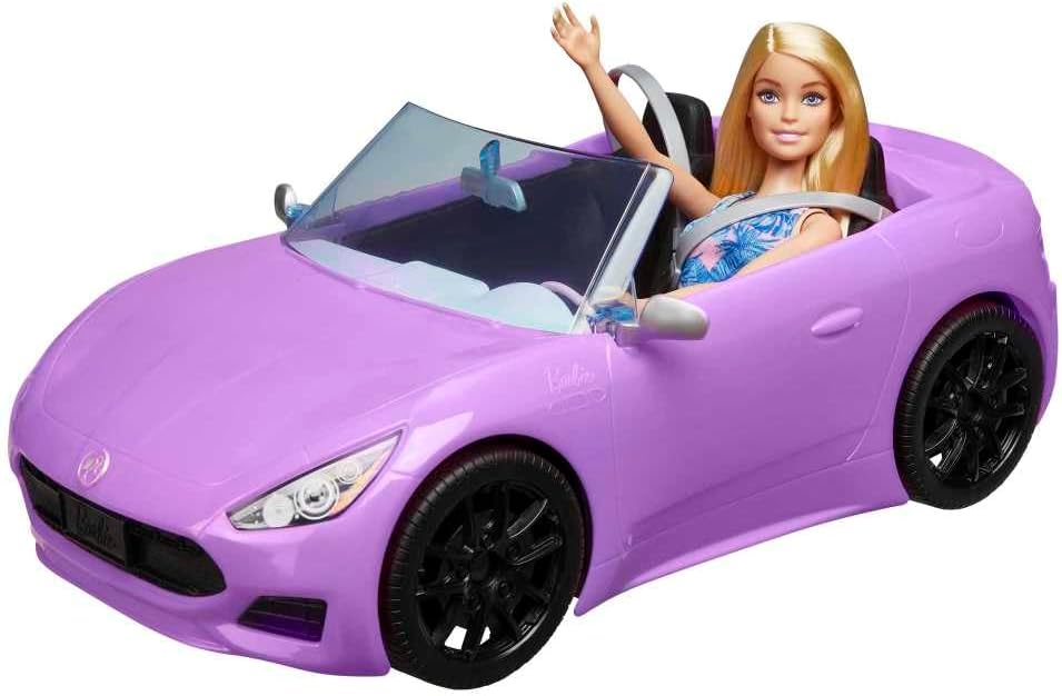 Barbie - Purple Convertible, Multicoloured