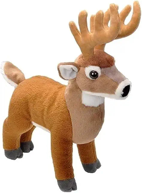 White Tail Buck Plush, Stuffed Animal, Plush Toy, Gifts for Kids, Cuddlekins 12 Inches | Toys & Games Christmas Large Standard-Size Non-Media