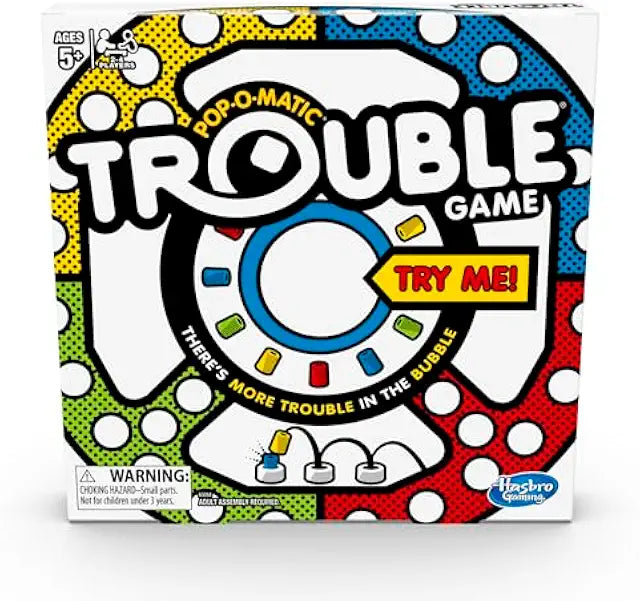 Trouble Board Game for Kids Ages 5 and Up 2-4 Players | Toys & Games Christmas Large Standard-Size Non-Media