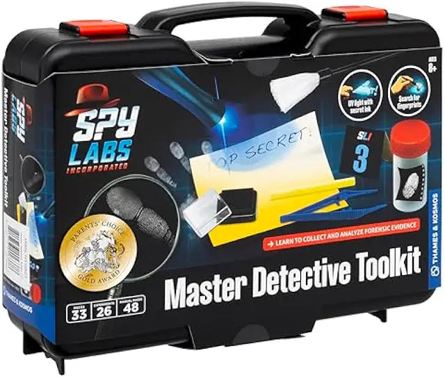 Spy Labs Master Detective Toolkit V2 - Forensic Science Kit