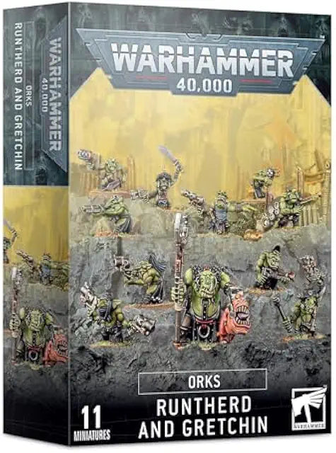 Orks: Runtherd and Gretchin - Warhammer 40,000 Miniature Kit