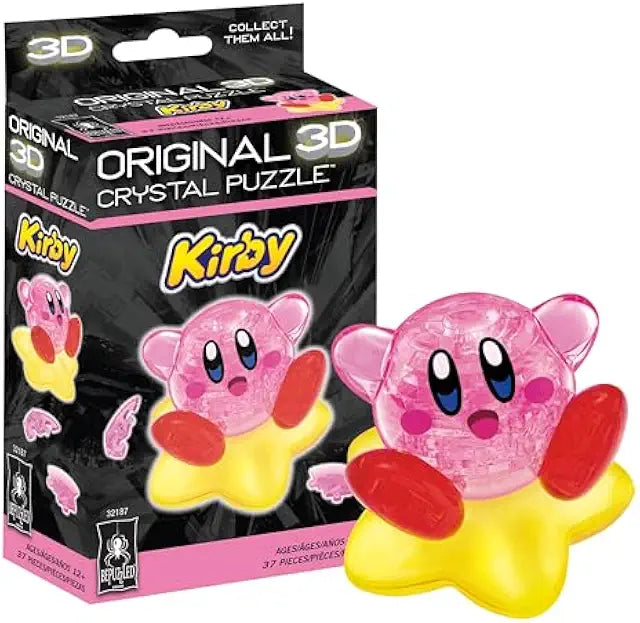 BePuzzled Kirby 3D crystal puzzle interlocking display brain teaser collectible