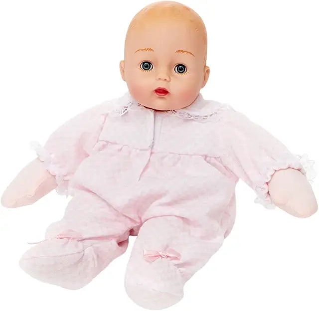 Madame Alexander Baby Huggums Baby Doll Pink Check outfit classic