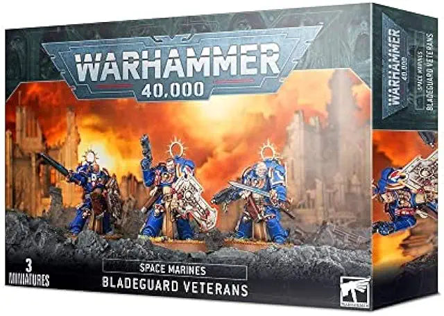 Space Marines: Primaris Bladeguard Veterans - Warhammer 40,000 Miniature Kit