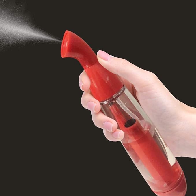 Pump Mister Cooling Spray Bottles with Carrying Loop - Portable Misting Sprayers for Camping, Outdoor Patio, Hiking