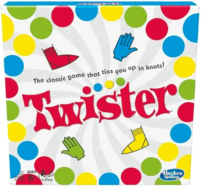 Twister Party Classic Board Game for 2 or More Players,Indoor and Outdoor Game for Kids 6 and Up,Packaging May Vary | Toys & Games Christmas Large Standard-Size Non-Media