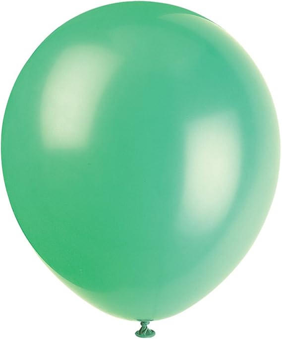 Emerald Green Latex Balloons, 12&quot; (10-Pack) - Premium-Quality &amp; Vibrant Party Decorations, Perfect for Any Celebration