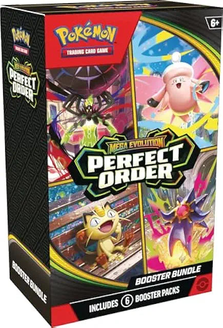 Pokemon TCG Mega Evolution Booster Bundle Perfect Order