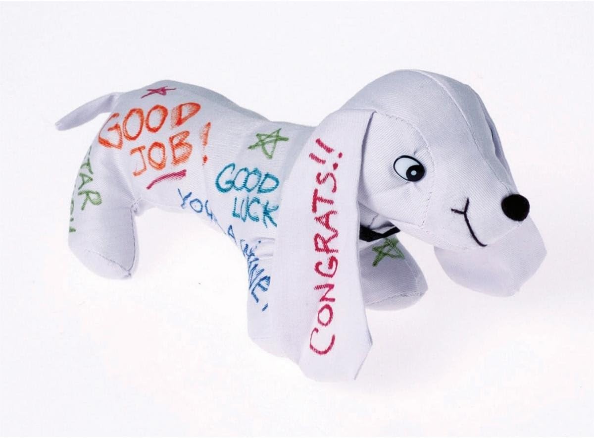 Autograph Dog Plush