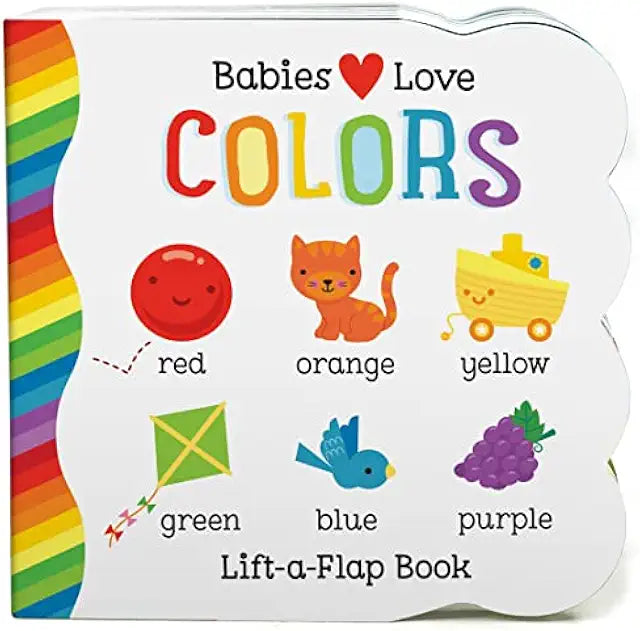 Babies Love Colors first lift-a-flap board book babies toddlers learning colors