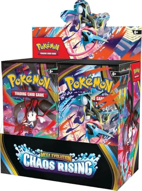Pokemon TCG: Mega Evolution — Chaos Rising Booster Display Box