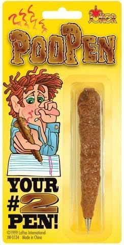 Fake Poo-poo Turd Pen