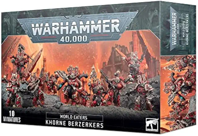 World Eaters: Khorne Berzerkers - Warhammer 40,000 Miniature Kit