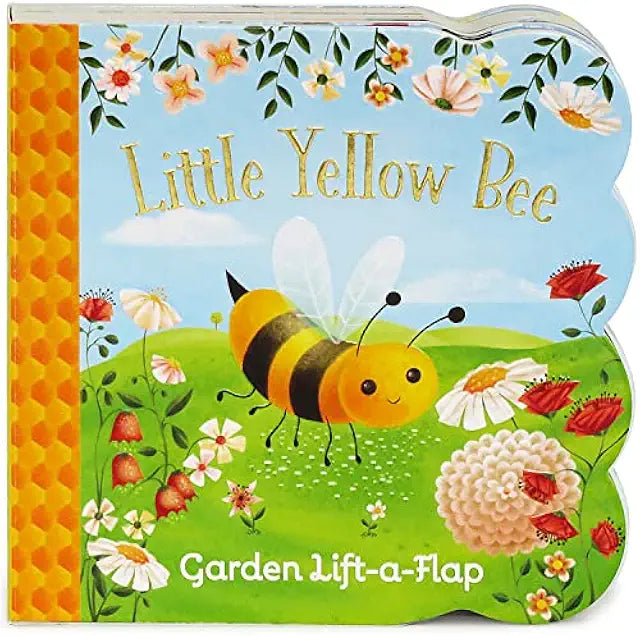Little Yellow Bee chunky lift-a-flap board book babies toddlers
