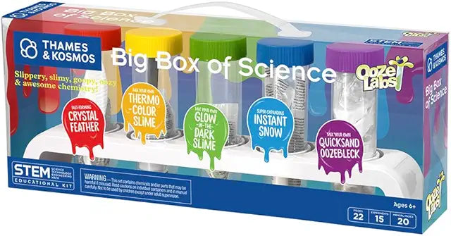 Thames & Kosmos Ooze Labs Big Box of Science - 5 STEM Experiments