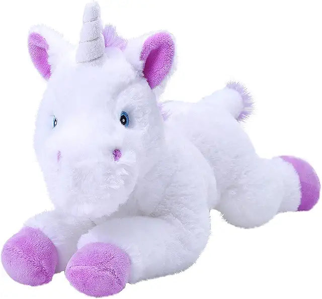 Unicorn Stuffed Animal 12 inch, Eco Friendly Gifts for Kids, Plush Toy, Handcrafted Using 16 Recycled Plastic Water Bottles, 12 inches | Toys & Games Christmas Large Standard-Size Non-Media