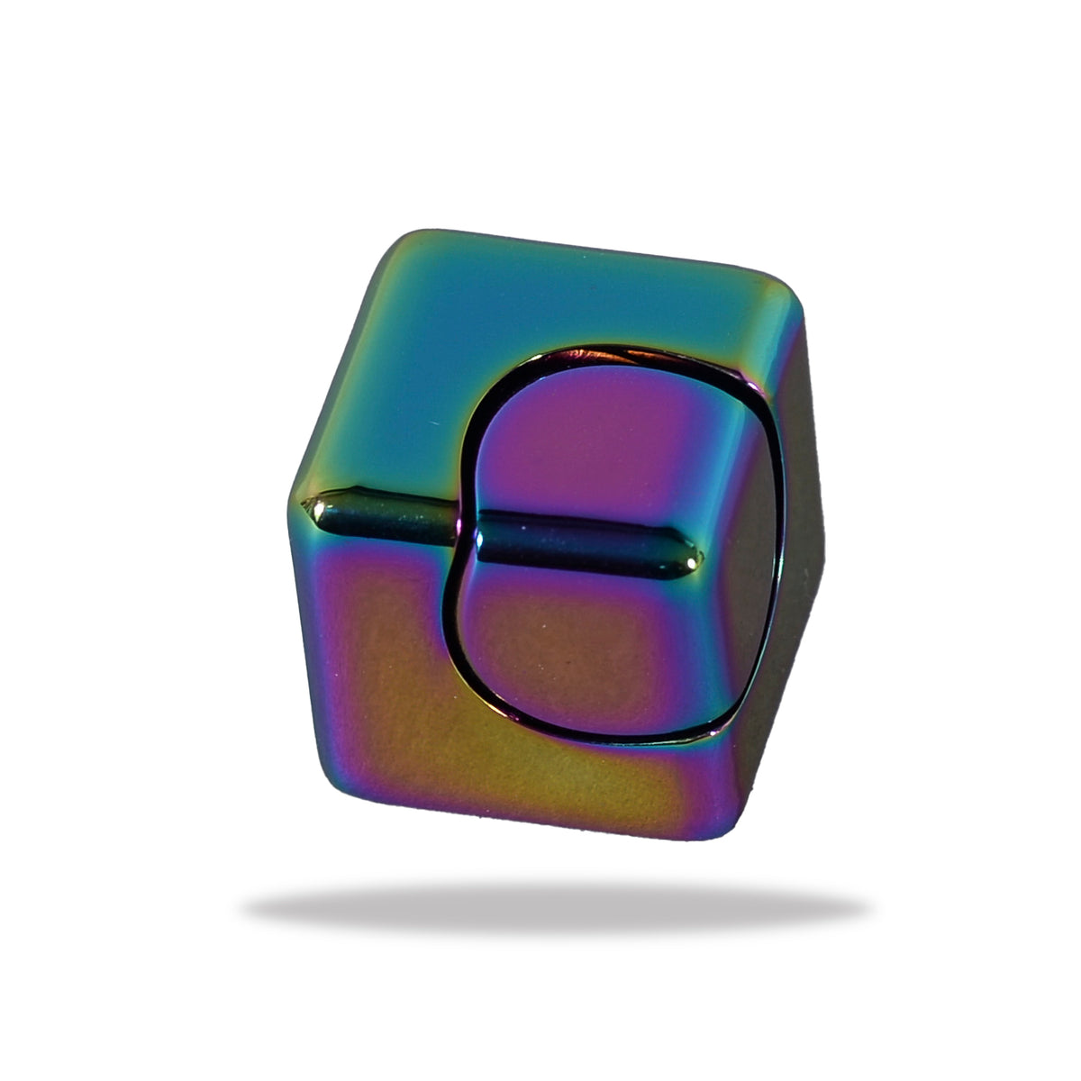 Watchitude Spin Cube Rainbow Fidget Spinner assorted colors stress relief