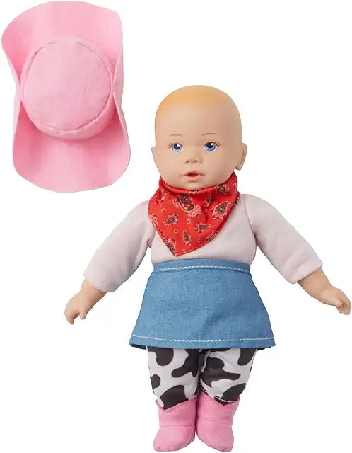 Madame Alexander 10 inch Petite Sweet Smiles Cowgirl Baby Doll western