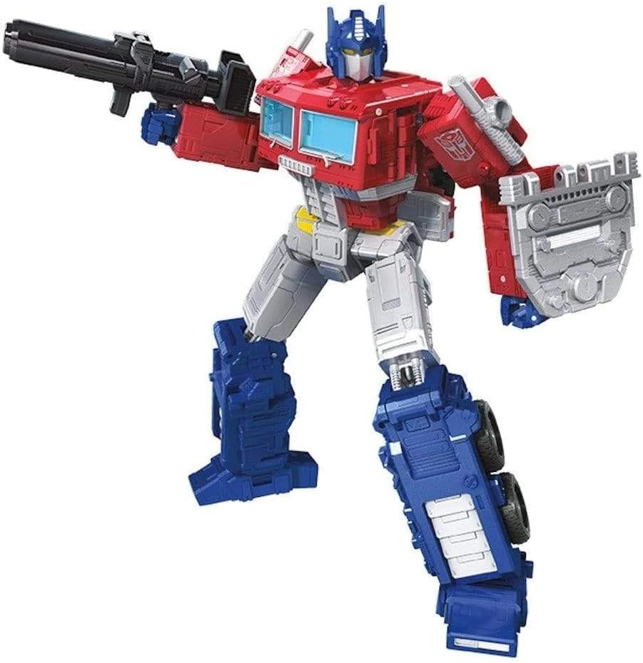Transformers Toys Generations War for Cybertron: Earthrise Leader WFC-E11 Optimus Prime Action Figure