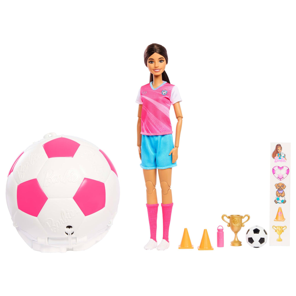 Barbie Team Barbie Roll & Reveal Soccer Player Doll