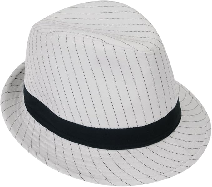 Gangster Mob Boss Costume Pinstripe Fedora