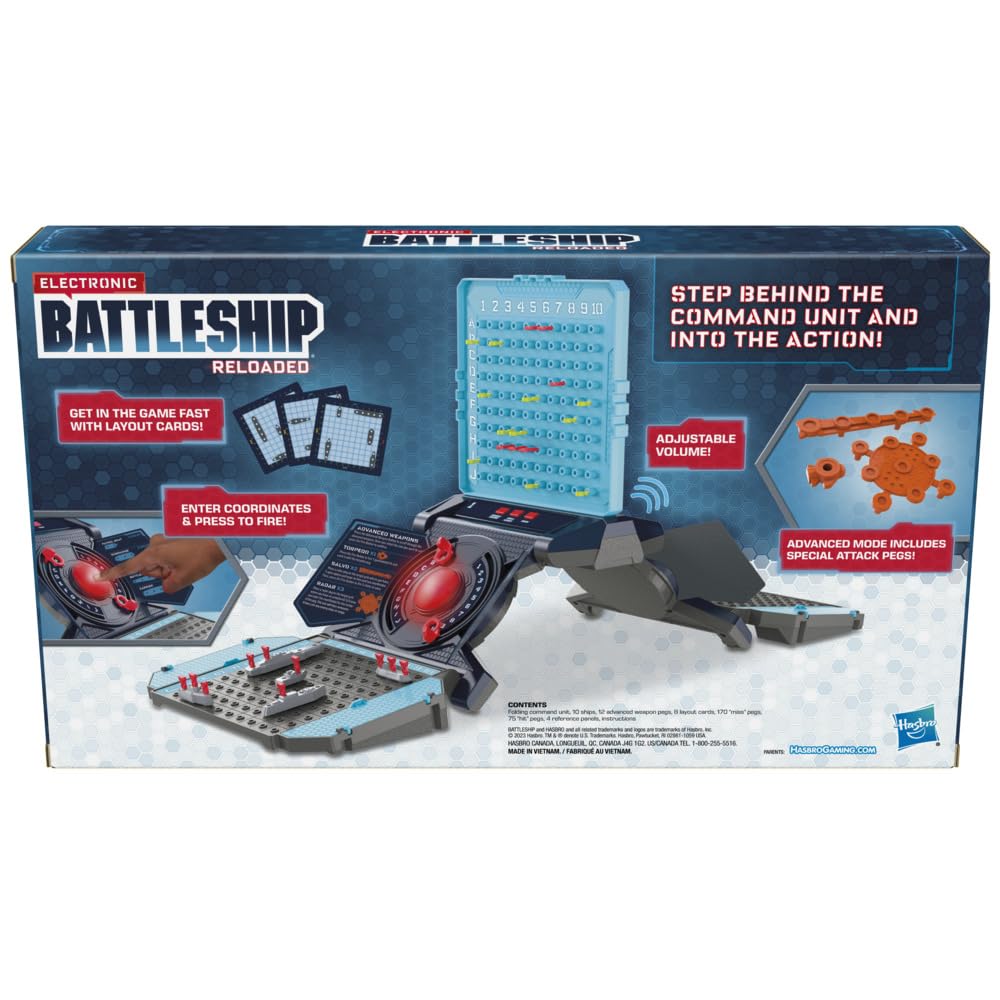 Electronic Battleship Reloaded Board Game - image 4